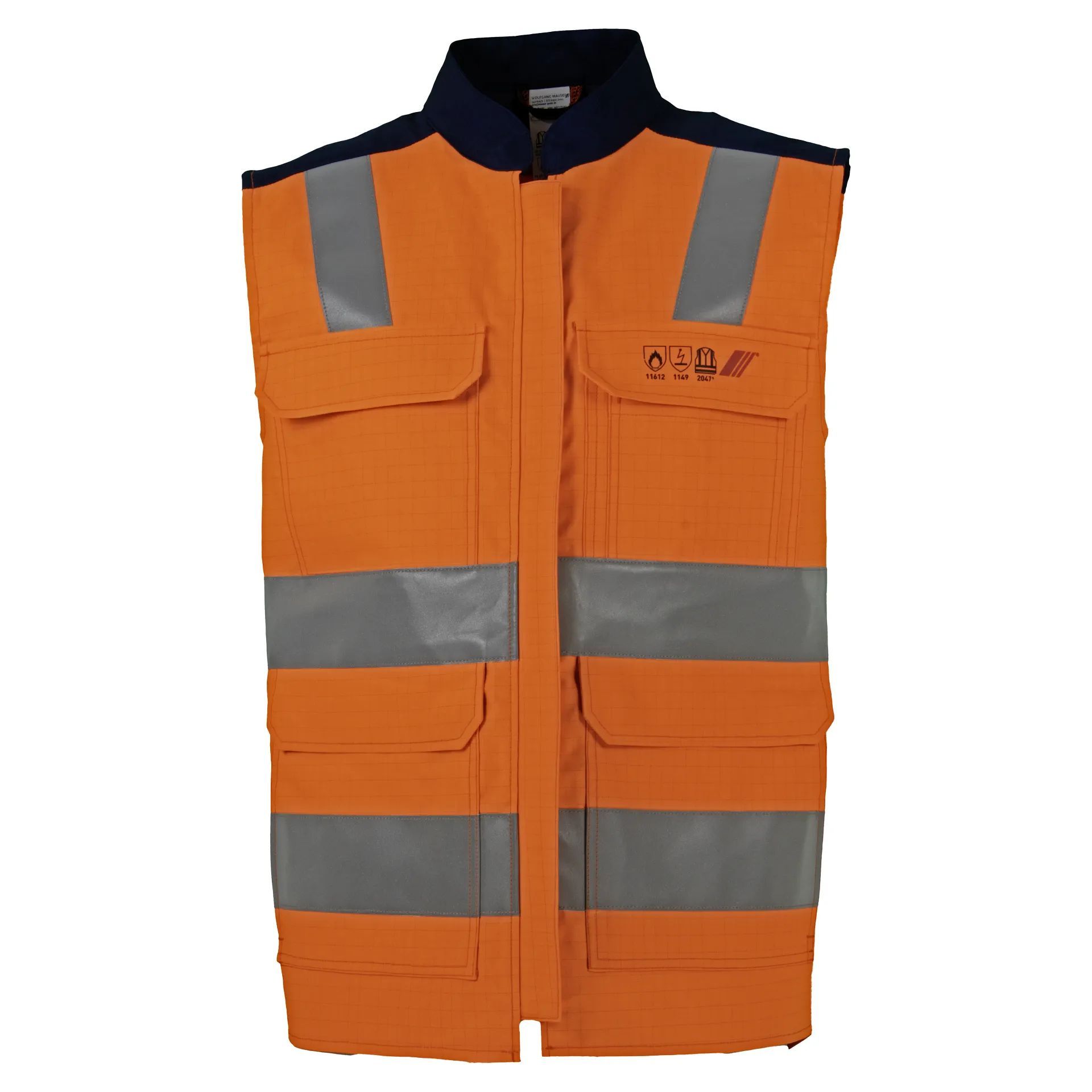 Multinorm Warnschutzweste HW-WESTE82, orange, Gr. S
