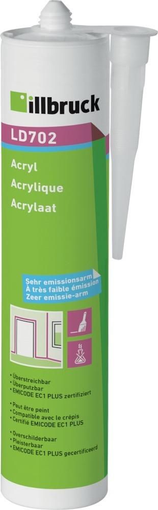 LD702 Acryl grau 310ml Illbruck