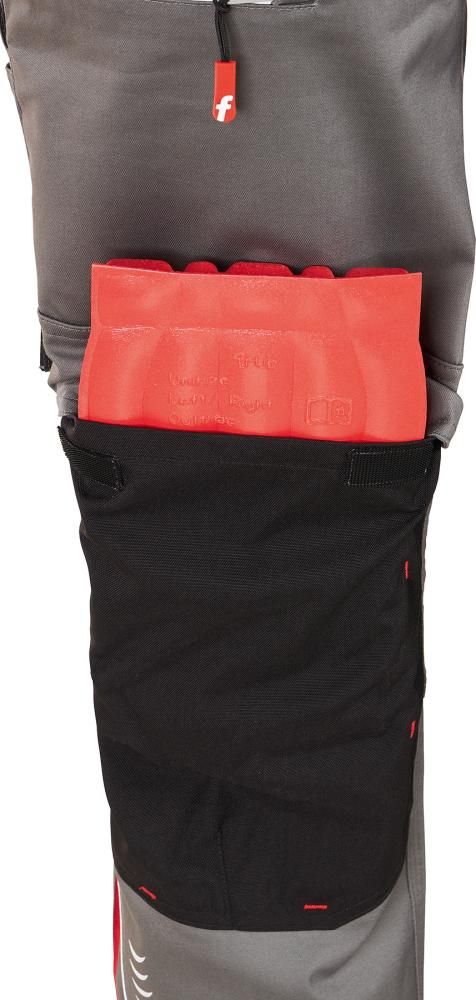 Herren-Bundhose Flex grau/schwarz/rot Gr. 25 FORTIS