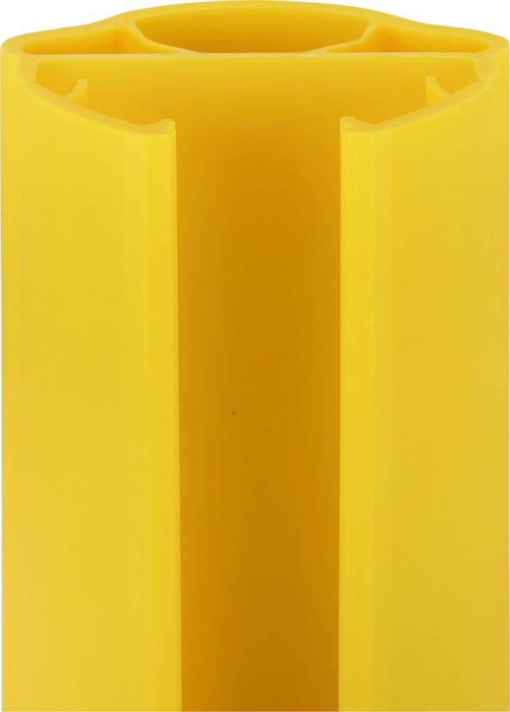 Regalanfahrschutz Alfa d-flexx gelb H400 mm B75-99 mm
