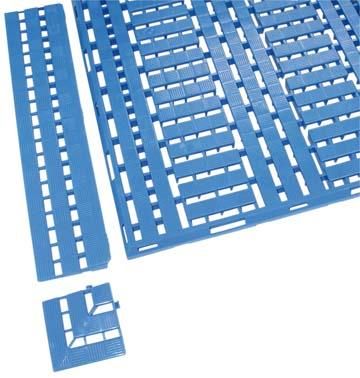 Bodenrost Work Deck blau B60xL120 cm Stärke 25 mm COBA