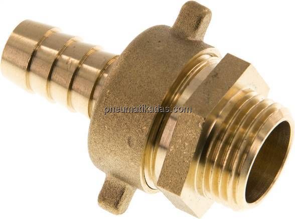 Standrohrverschraubung, flach dichtend G 1/2"-13 (1/2")mm