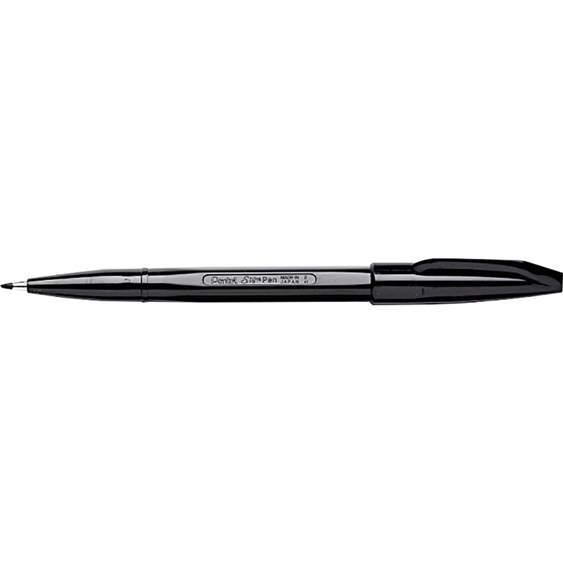 Feinschreiber Sign Pen max. 0,8mm Acrylspitze sw