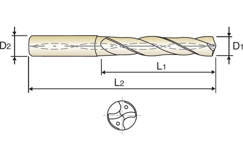 D/D 3D MIT INNENKÜHLUNG (TIALN)