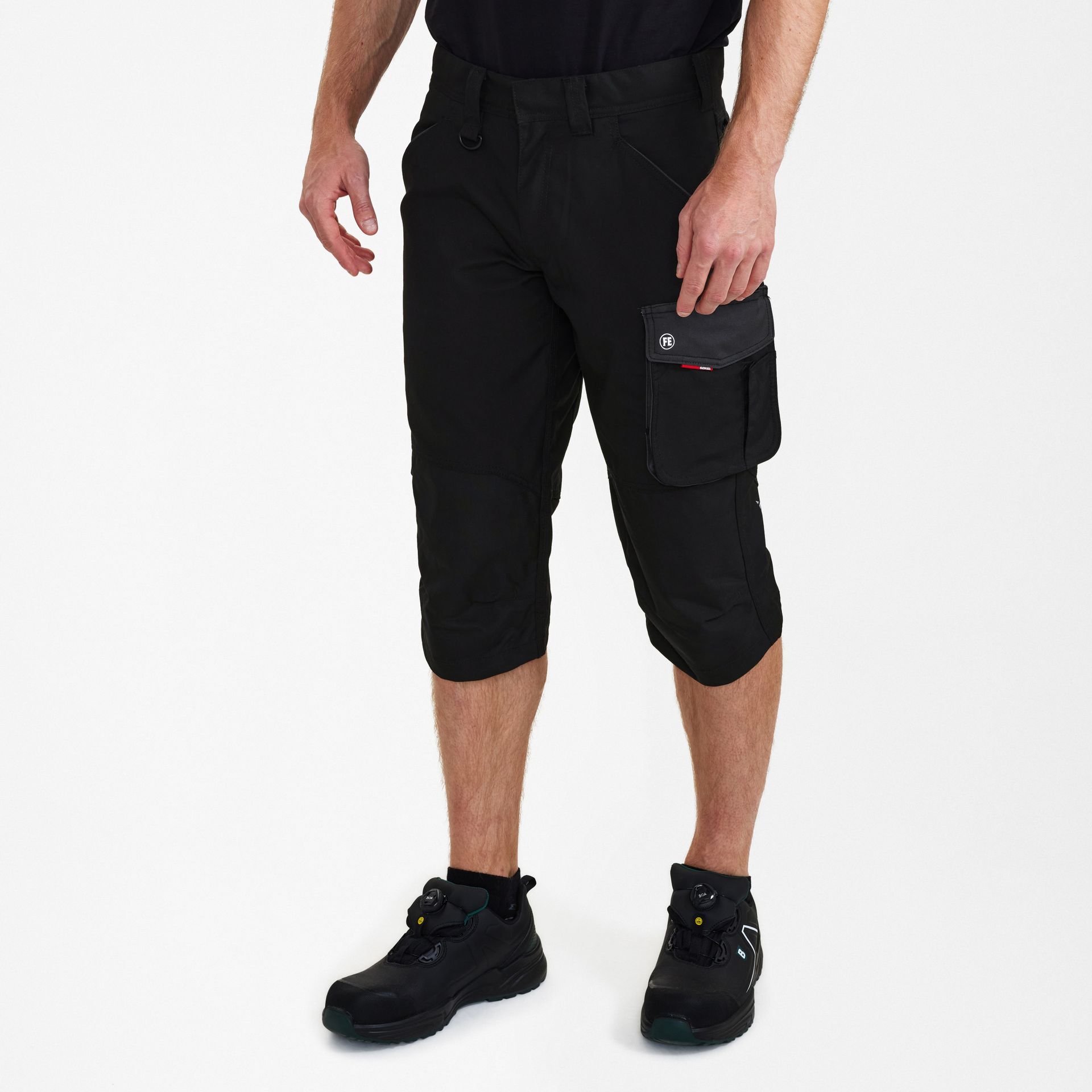 Galaxy 3/4-Hose Schwarz/Anthrazit Grau, Gr. 60