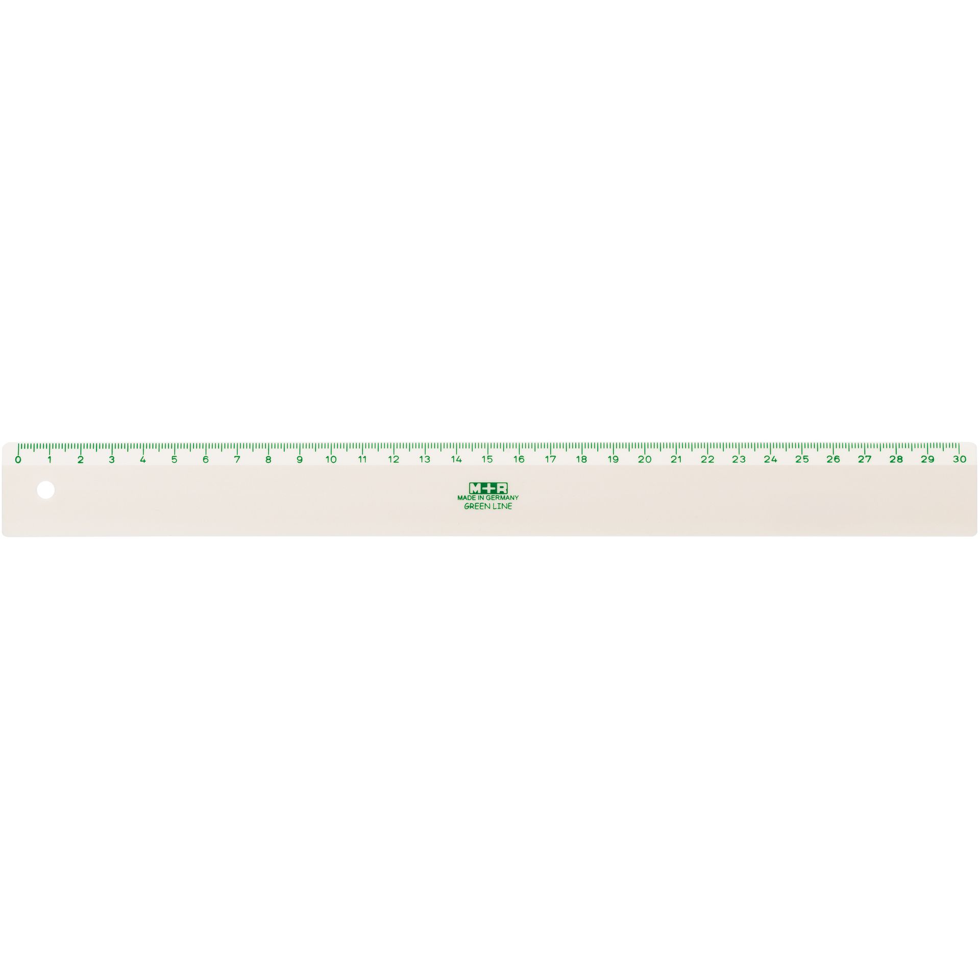 Lineal Greenline 30cm Recycling natur