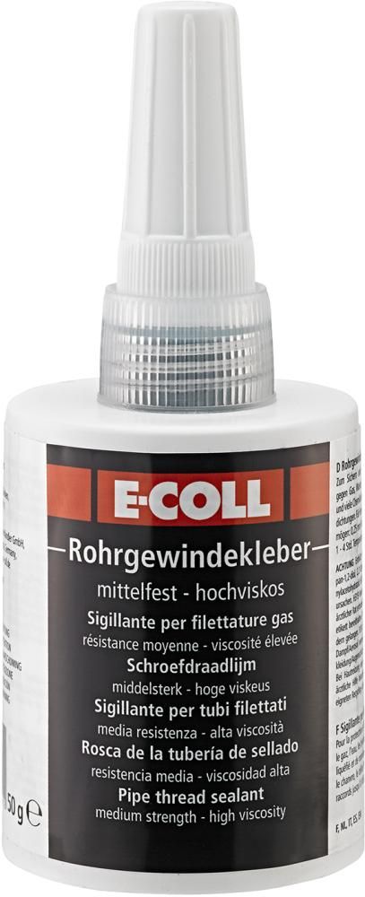 Rohrgewindekleber 50g mittelf.-hochviskos E-COLL