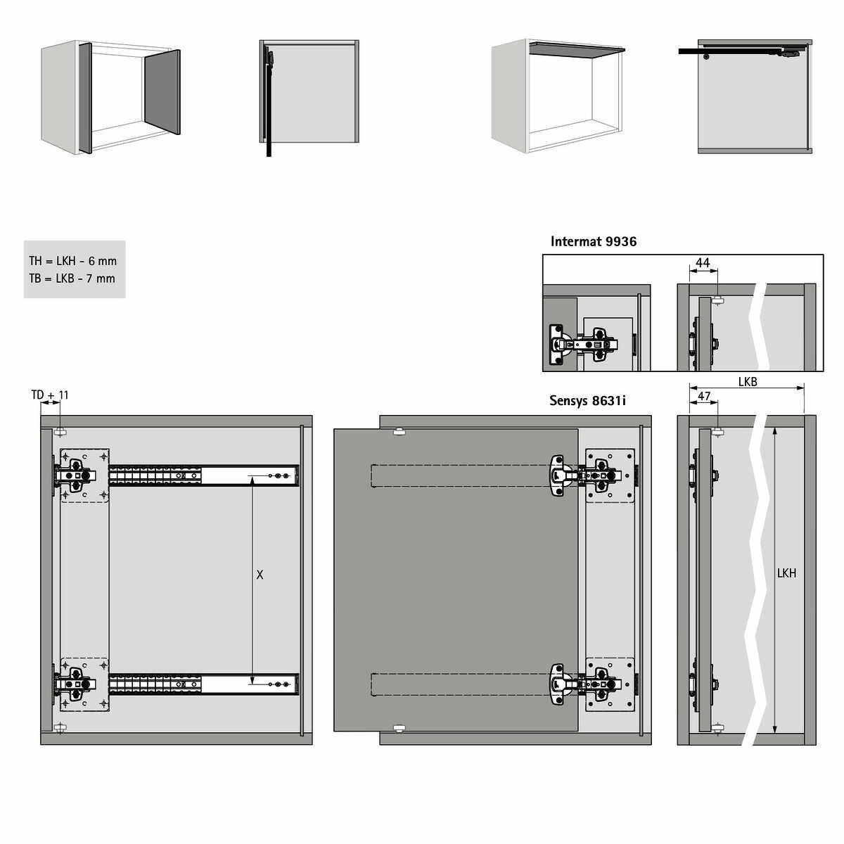 Zubehör Tür Set Ka 5740