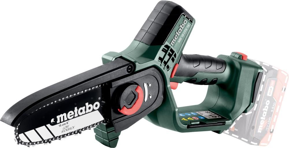 Akku-Gehölzsäge MS 18 LTX 15 Metabo ohne Akku ohne Ladegerät Karton