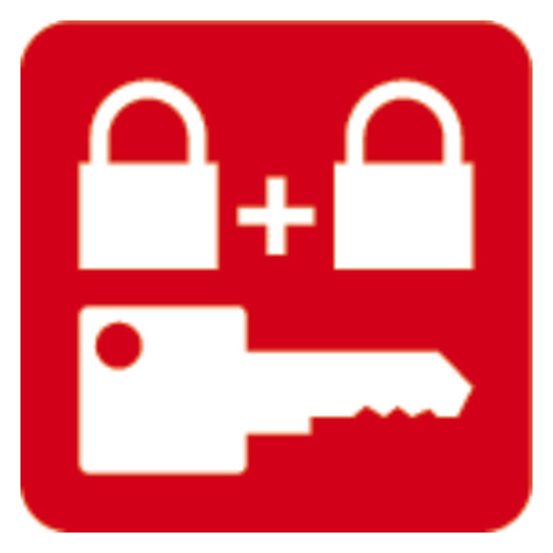 ABUS Vorhangschloss Titalium "64Ti/50HB80"