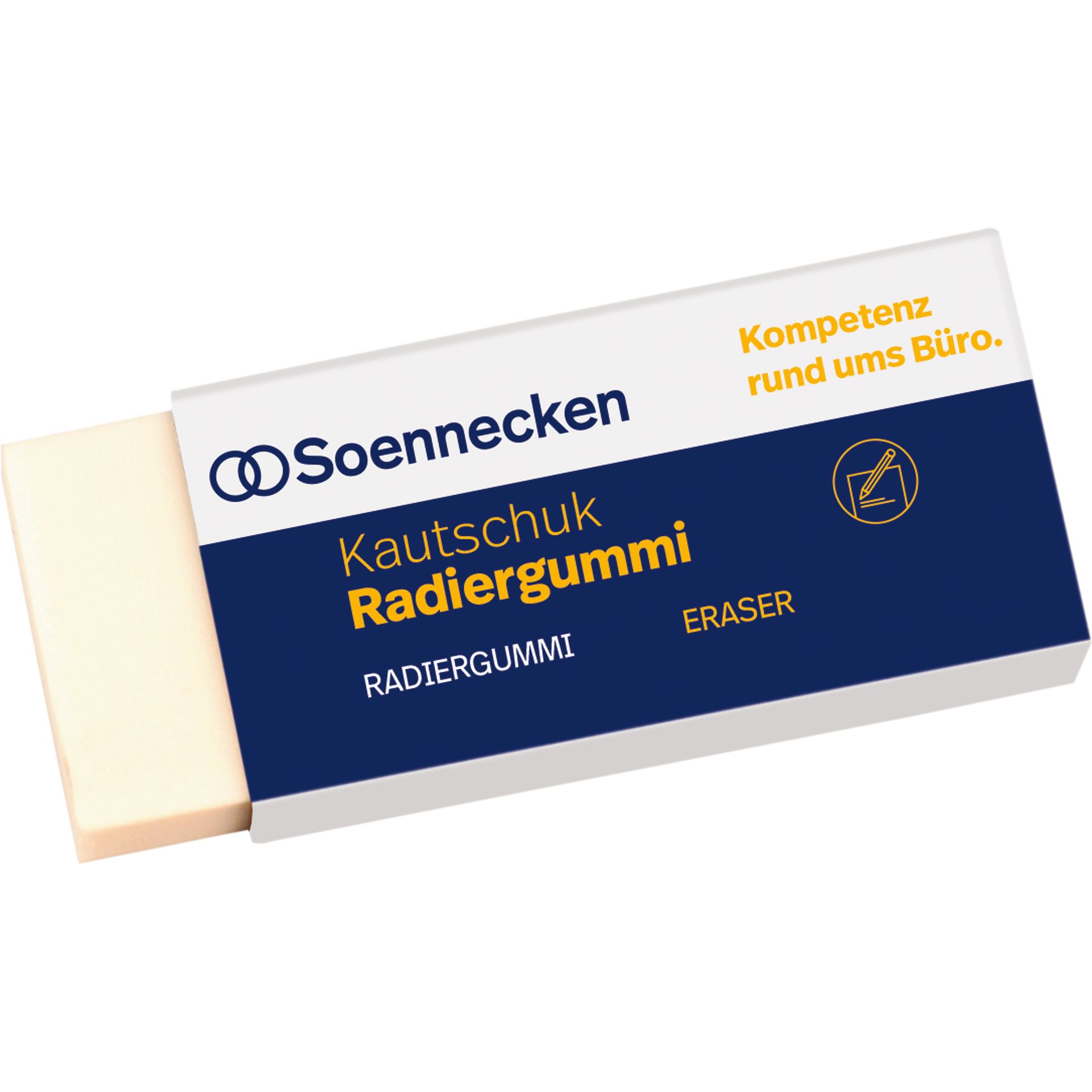 Radierer Kautschuk weiß