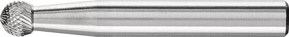 Frässtift HM Kugelform 0605 MICRO 6mm 6x 5mm Pferd
