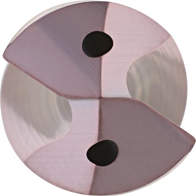 Spiralbohrer VHM TiAlN Typ UNI Schaft HB Innenkühlung 5xD 3,7mm FORTIS