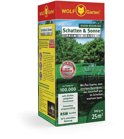 Premium-Rasen Schatten&Sonne LP 25 500 g