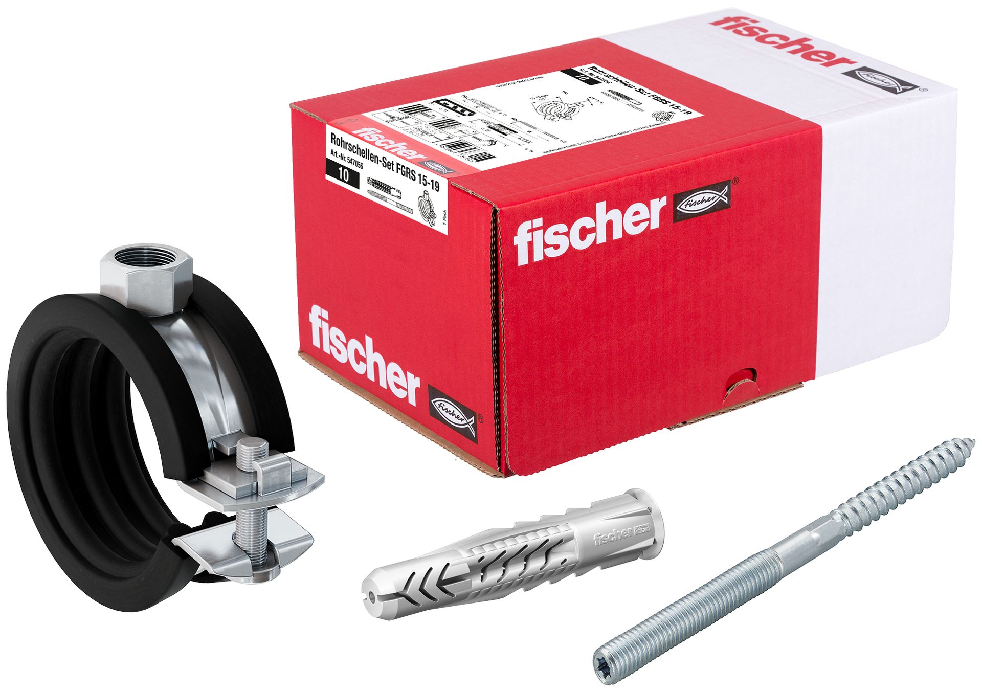Rohrschellen-Set UX / STST / FGRS 15-19