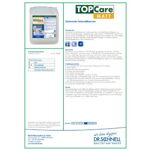 TOPCARE MATT Kanister 10 Liter