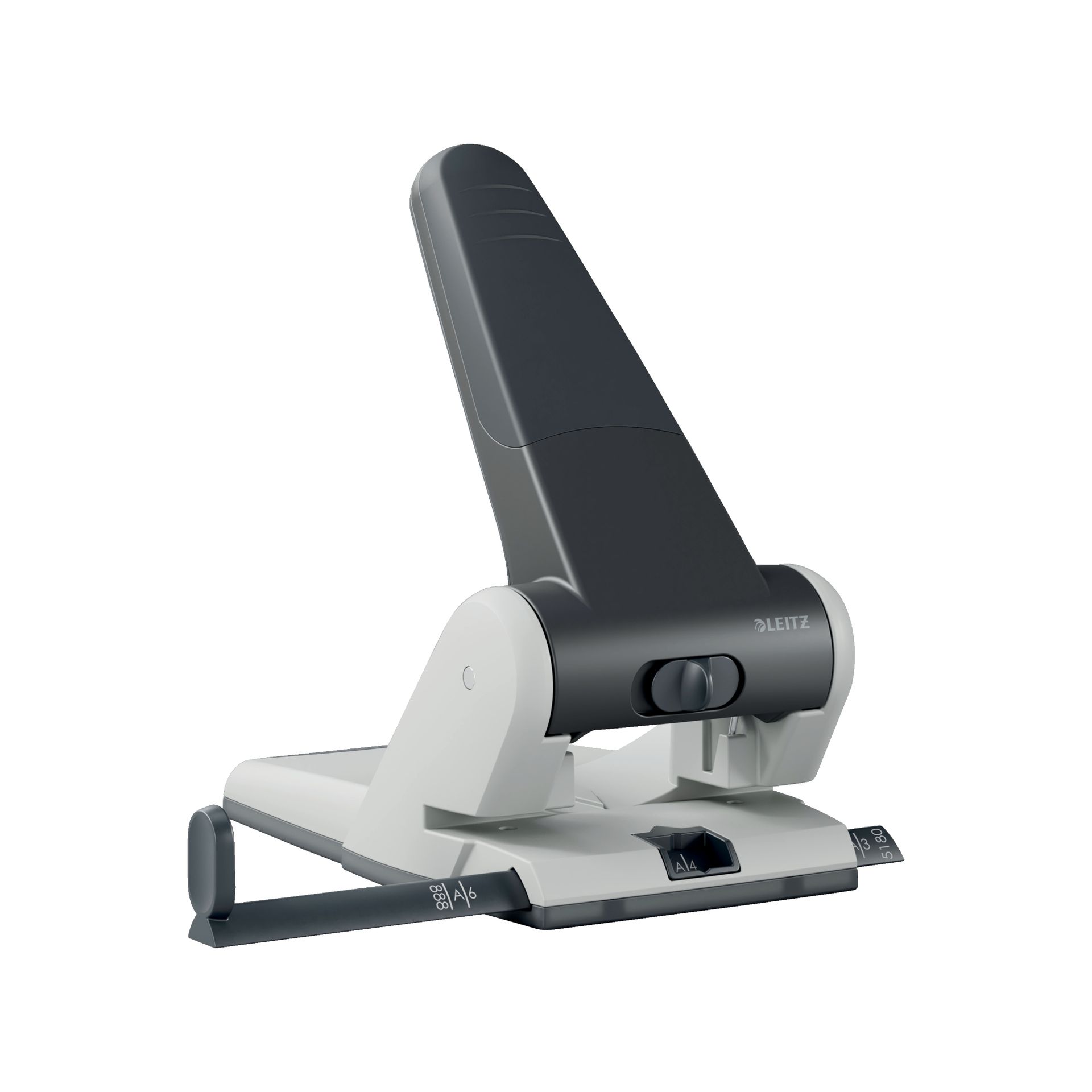 Registraturlocher max. 65Blatt Aluminium schwarz