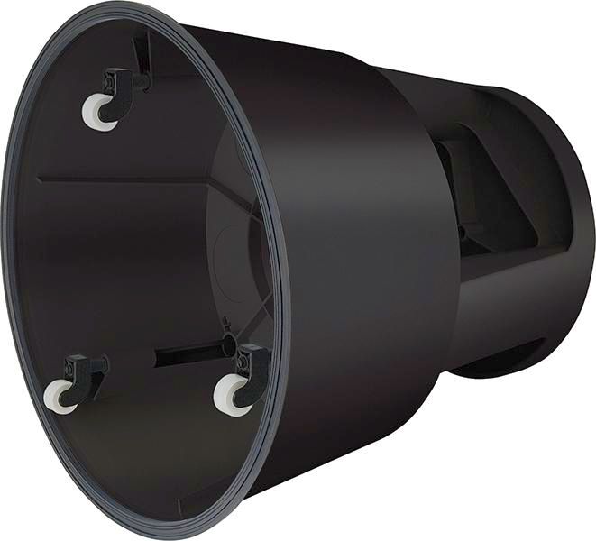 Rollhocker Step Kst., schwarz