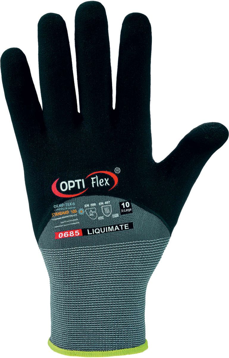 Handschuh Liquimate, Nitril, Gr.10