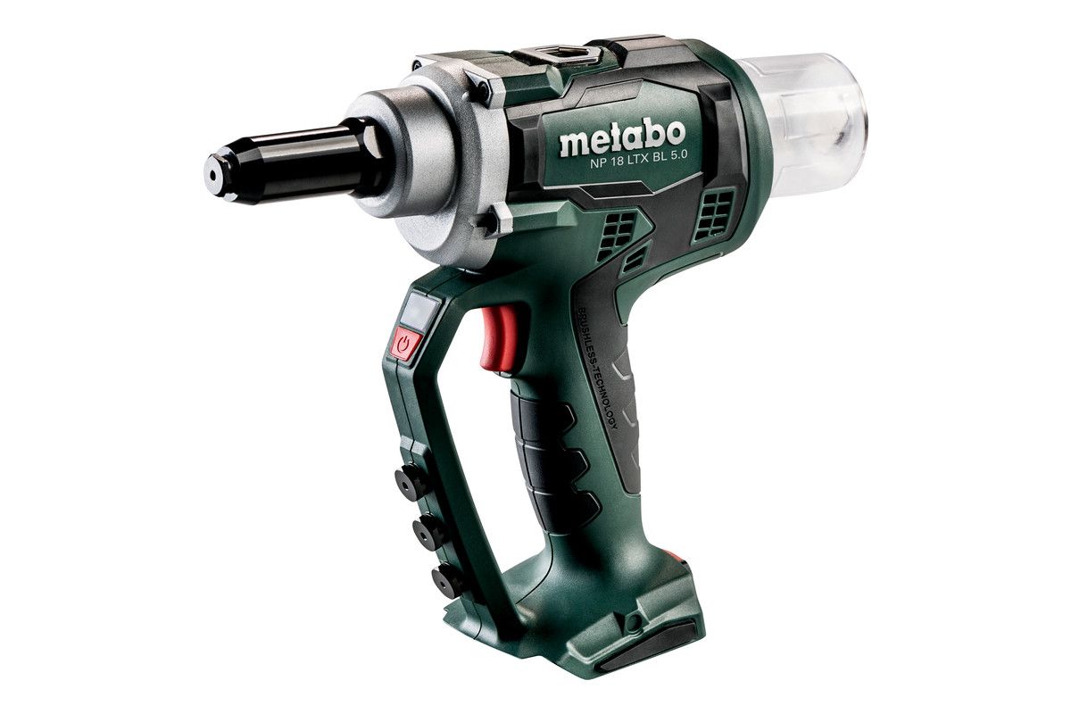 Akku-Nietpistole solo NP 18 LTX 5 Metabo ohne Akku ohne Ladegerät metaBOX