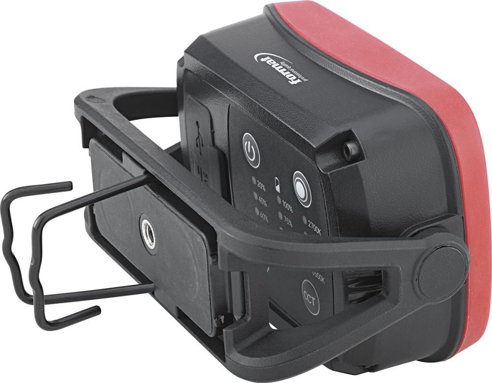 Mini-Akku-Arbeitsleuchte 300-1500Lumen 2700-6500K in 4 Stufen FORMAT