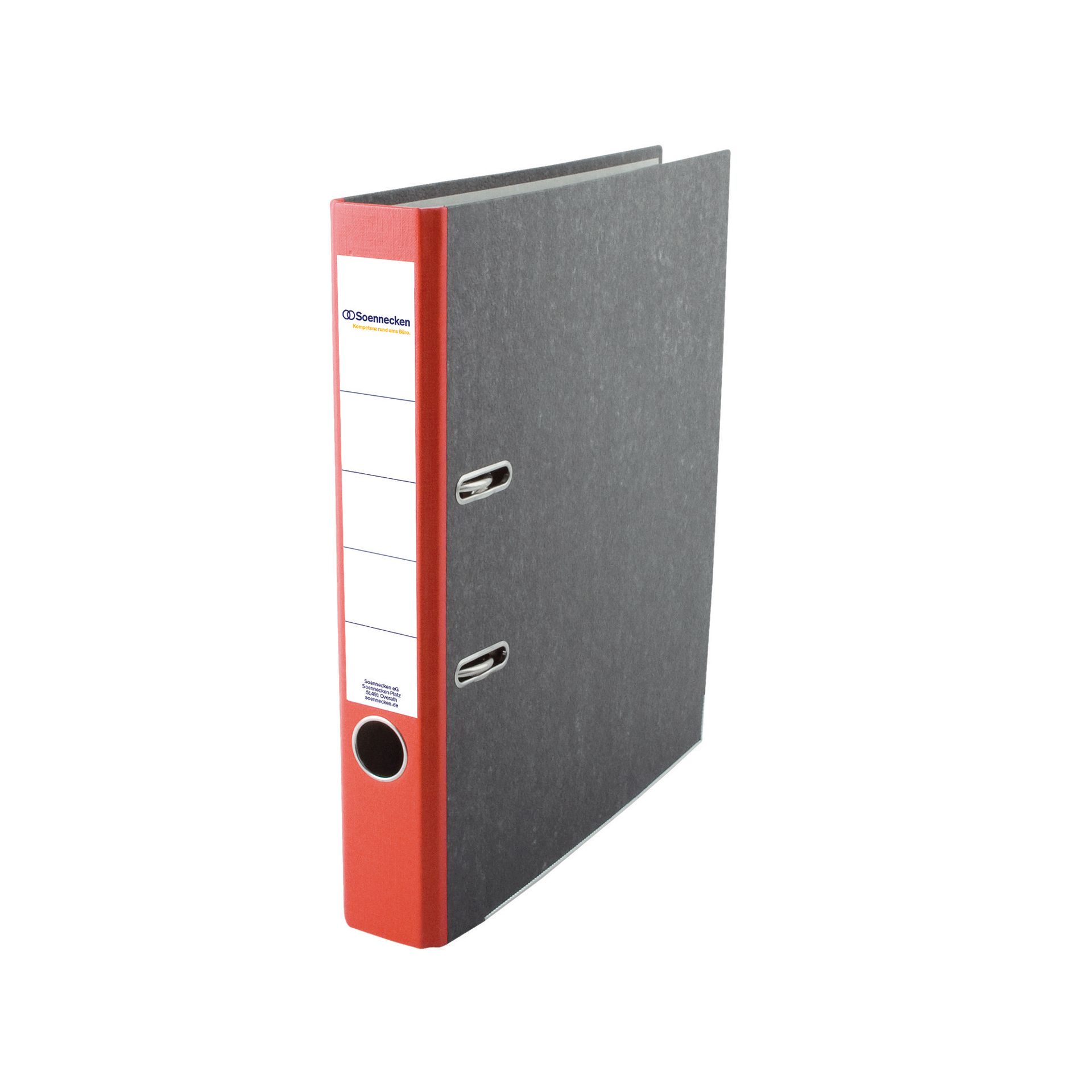 Ordner DIN A4 50mm Pappe rot