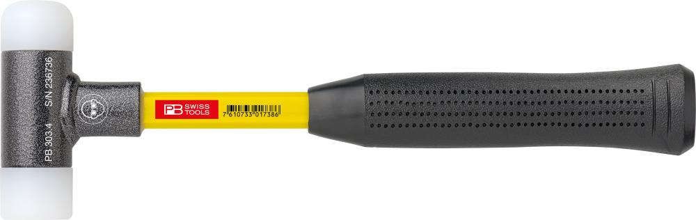Schonhammer mit Glasfaserstiel rückschlagfrei 60mm PB Swiss Tools