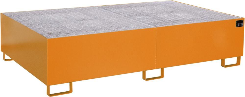 Regalwanne m Gitterrost RW-GR 2200-2, lackiert