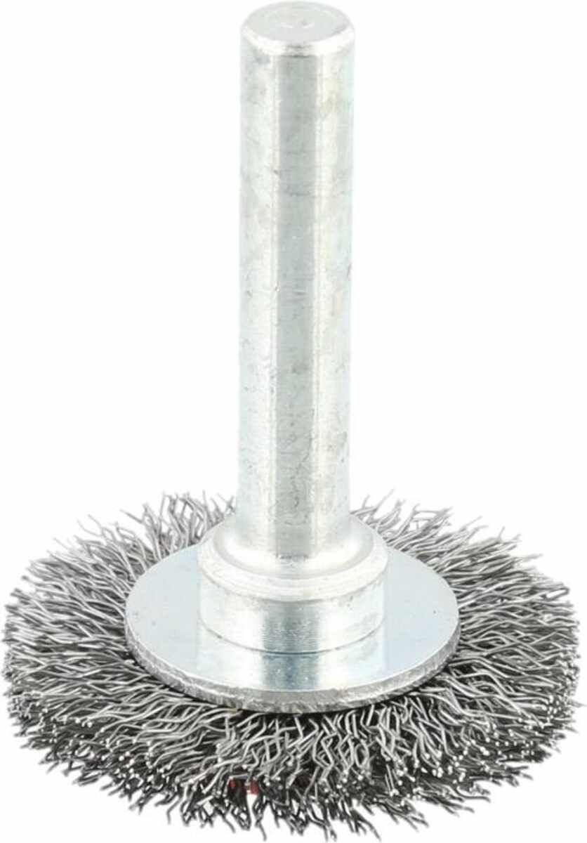 Rundbürste Stahld. 6 mm 30x6 mm gewellt Osborn