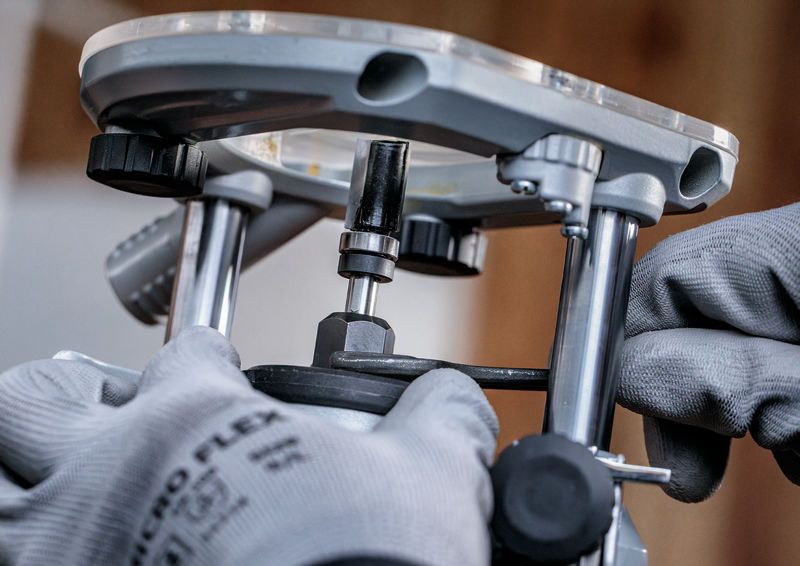 Bosch PRO Bündigfräser mit unterem Kugellager, D