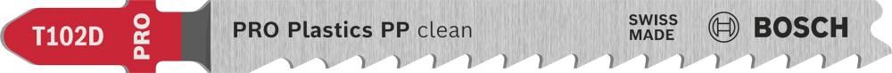 Stichsägeblatt T 102 D Bosch VE à 5 Stück Clean for PP