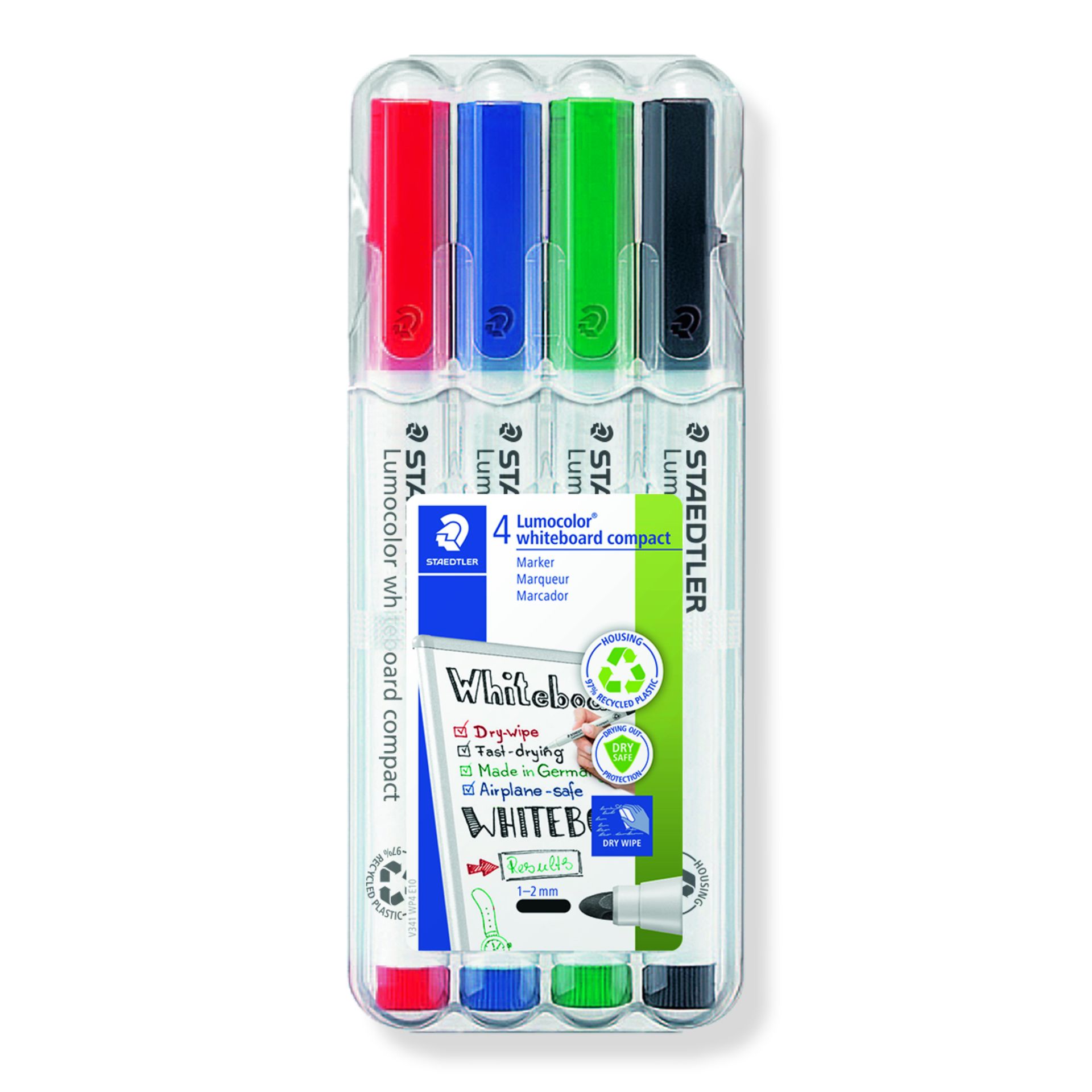 Whiteboardmarker Lumocolor 4 St./Pack