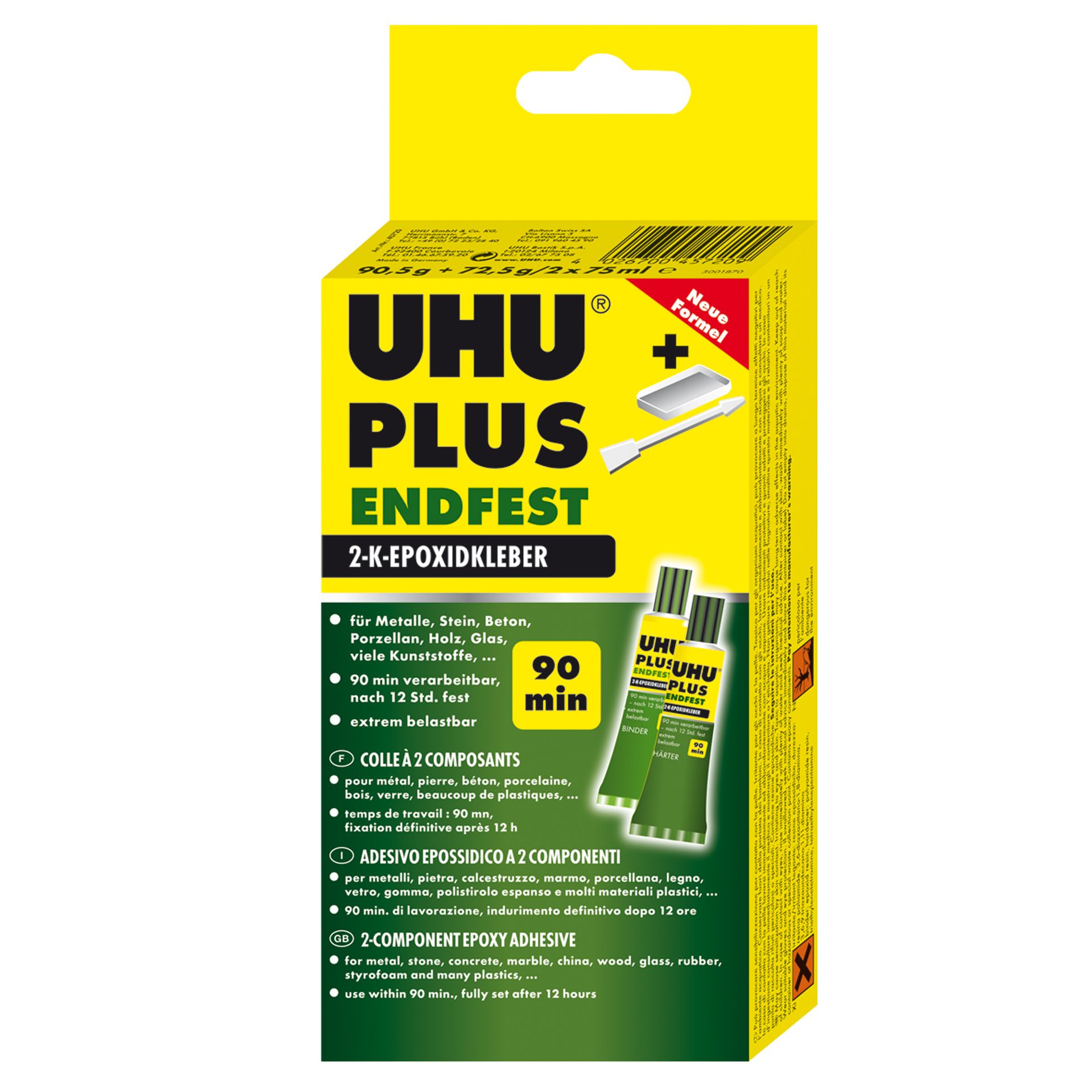 Zweikomponentenkleber PLUS ENDFEST 163g