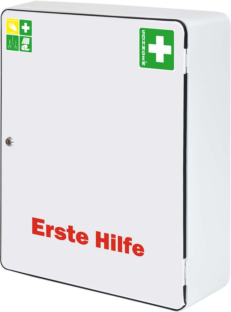Verbandschr.Madrid,Füll. Standard DIN 13169, weiß