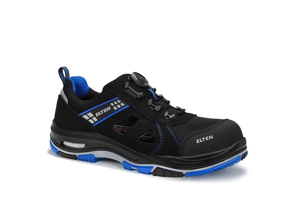 ELTEN IAN XXTP Pro BOA® AIR Sicherheitshalbschuh ESD, Schwarz, Gr. 37