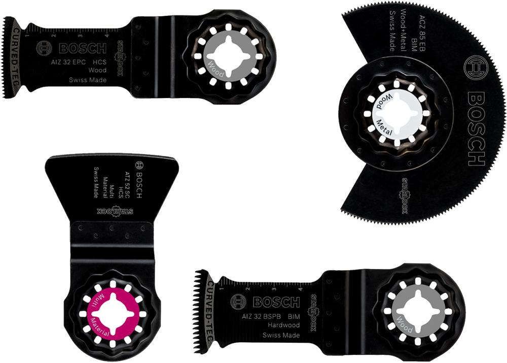 Multi-Cutter-Set Boden/Einbau Bosch 4-teilig Starlock