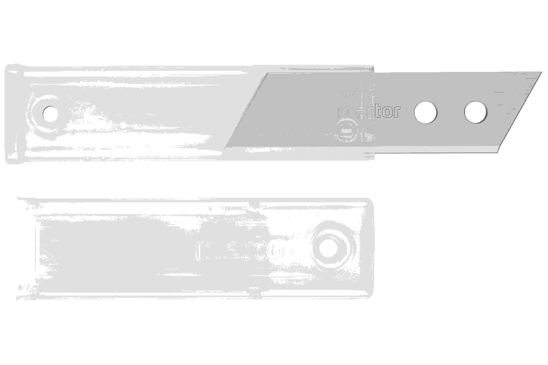 MARTOR Ersatzklinge STYROPORKLINGE 7940 Standardschliff POS | 10 Stück