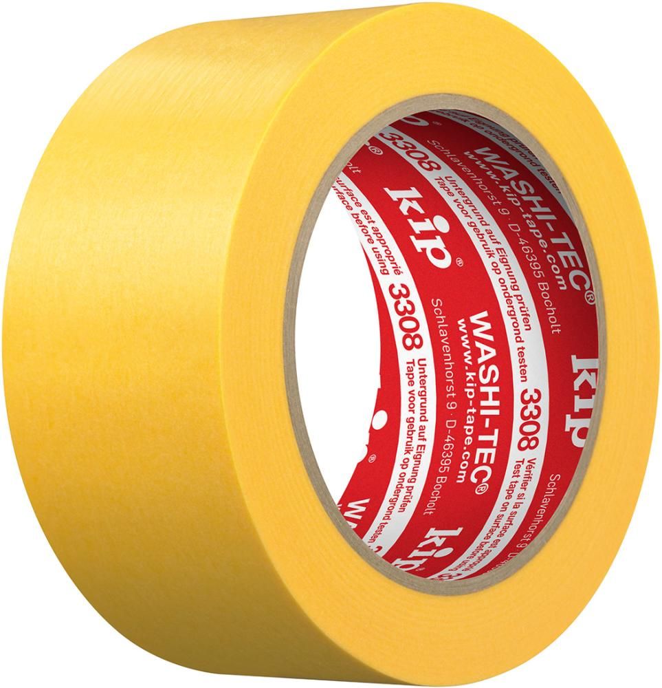 KIP 3308 WASHI-TEC® PREMIUM PLUS - gelb Goldkrepp®