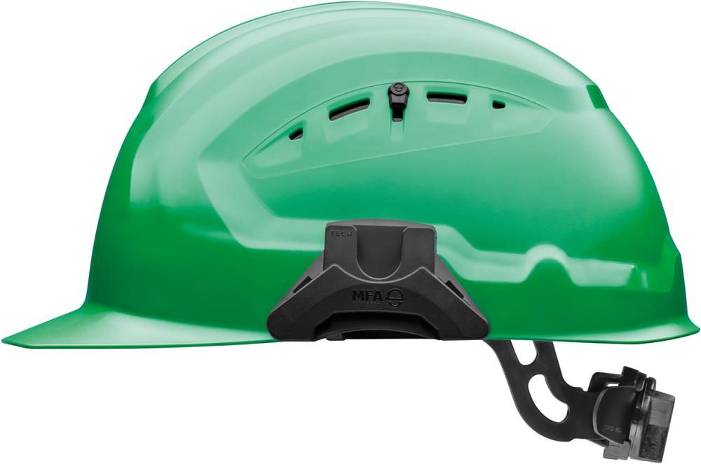 Schutzhelm CrossGuard mit Drehverschluss, grün