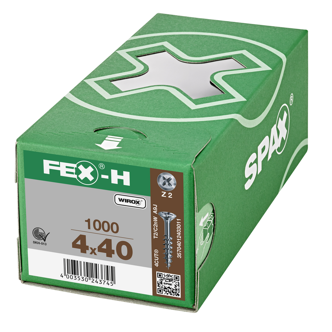 SPAX FEX-H Senkkopf Kreuzschlitz Z TG
