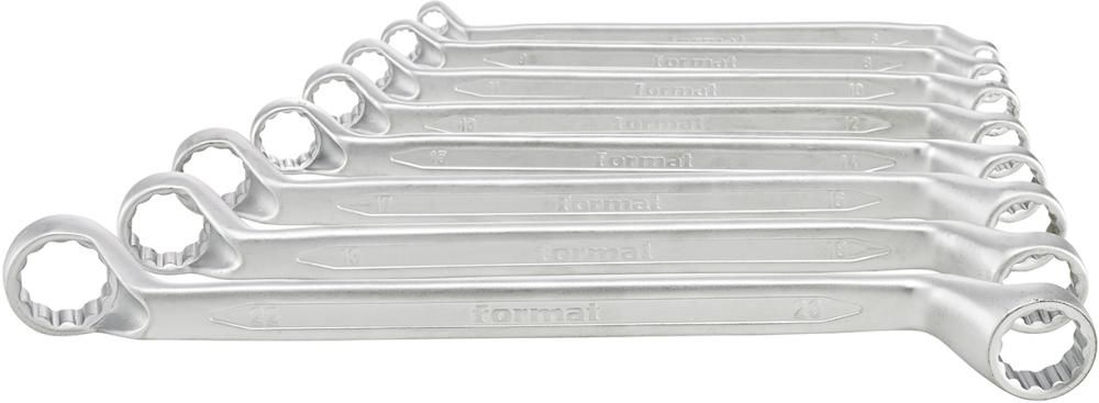 Doppelringschlüssel-Satz DIN838 6-22mm 8-teilig in Karton FORMAT