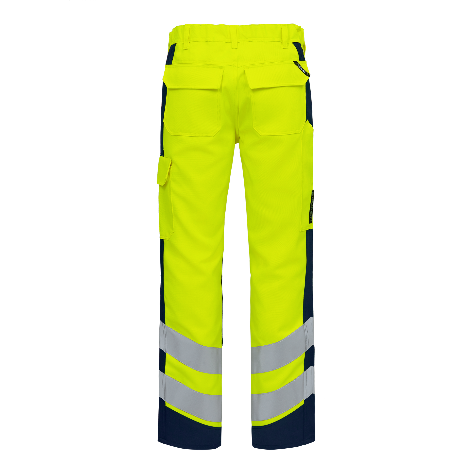 Safety+ Arbeitshose Gelb/Blue Ink, Gr. 72