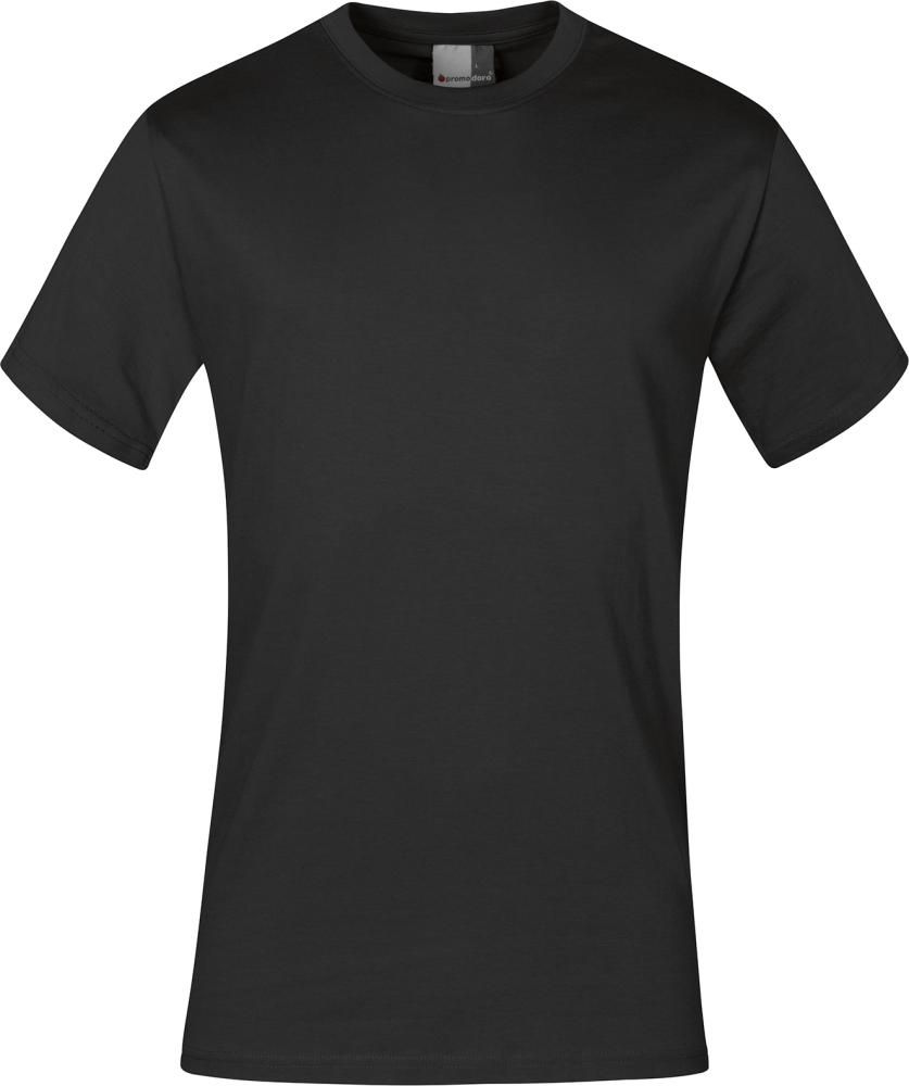 T-Shirt Premium, Gr. 2XL, schwarz Promodoro
