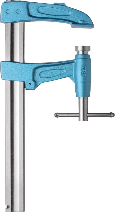 Hochleistungs-Schraubzw. 4003-P 30x8mm 20cm Schiebeknebel URKO