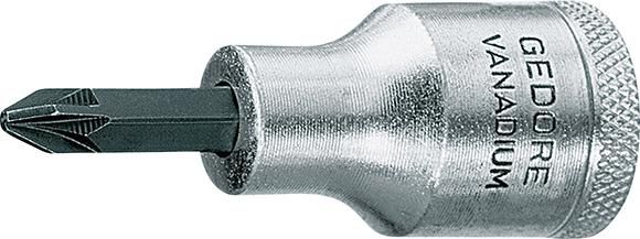 Schraubendr.Eins. 1/2" PZ2x60mm Gedore