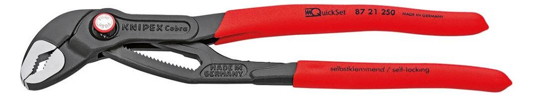 KNIPEX Wasserpumpenzange, "QuickSet"