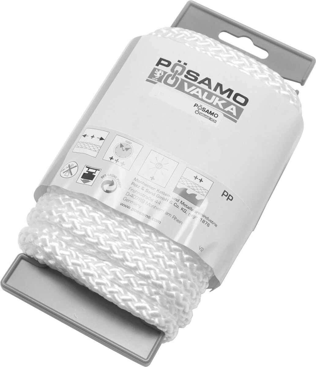 PP-Seil gefl. E orange 3,0mmx30m auf Lg-Haspel