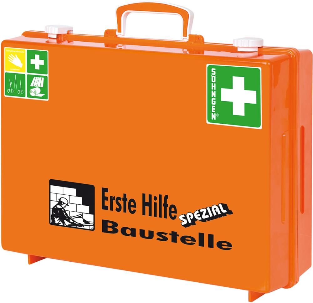 ErsteHilfe-Koffer SpezialMT-CD Baustelle, orange
