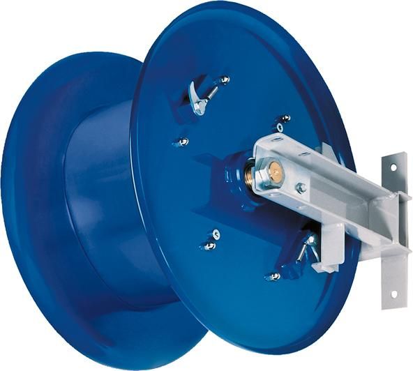 Schlauchaufroller Stahl o. Schlauch für 20m Schlauch NW 19mm Druckluft/Öl/Wasser