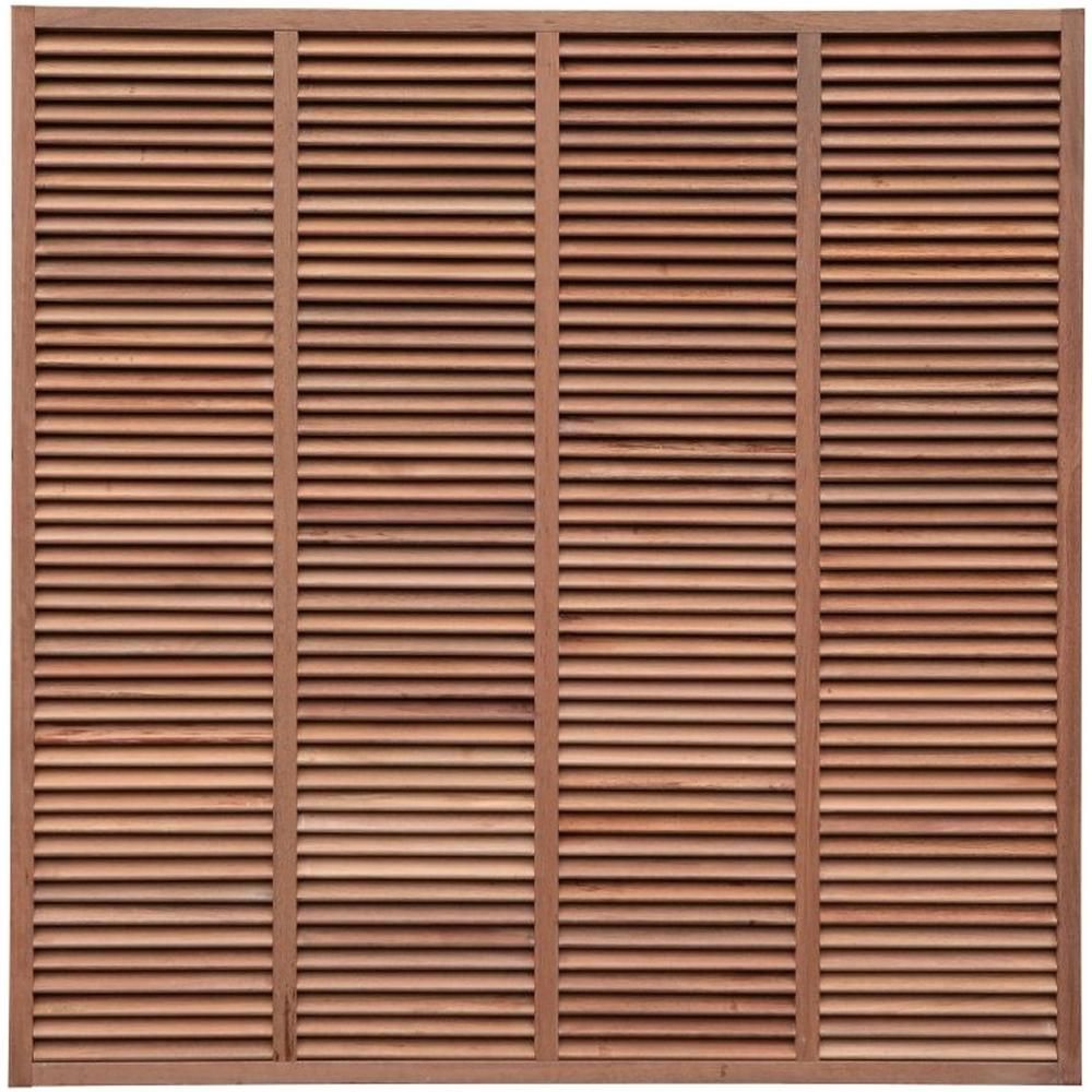 CLAUSA-Rankgitter Keruing180x180cm, Rahmen 40/40mmLeisten 12/54 mm, blickdicht